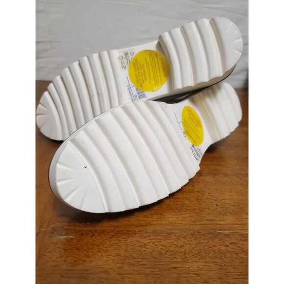 Dune London Granola White #7140 Leather Loafers Flats Shoes Barely Worn Size 8.5 - Picture 6 of 6